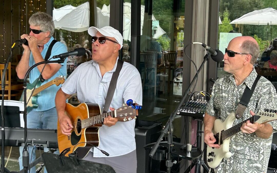 Live Music on the Patio at Saint Paul Mountain Vineyards with 3 Shades of Gray