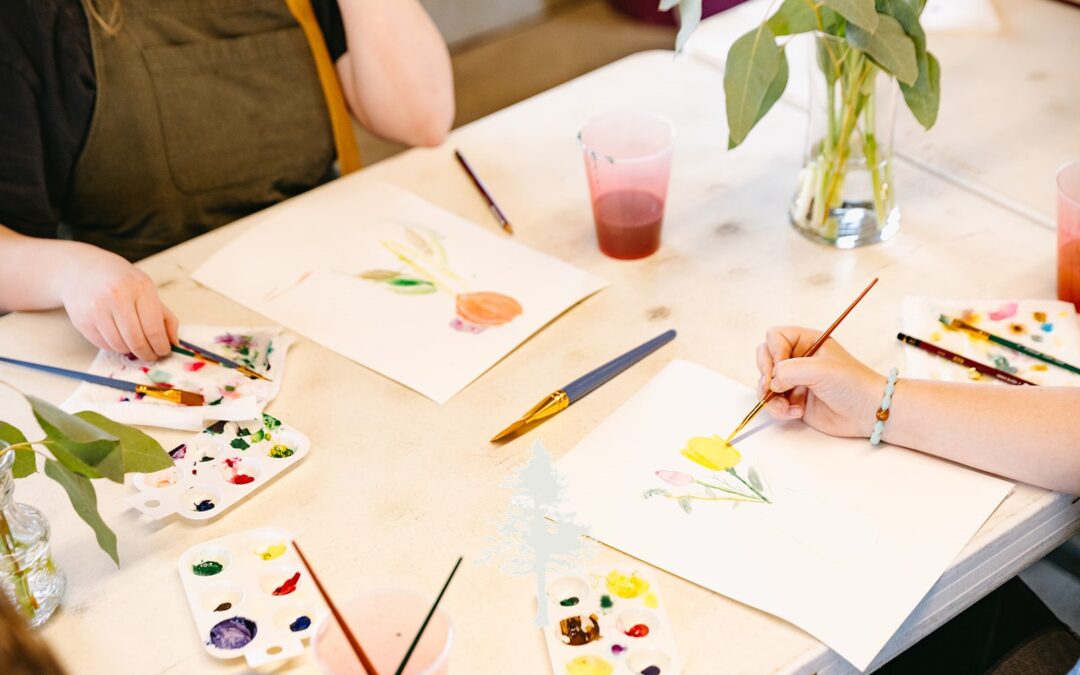 Watercolor Workshop at Stepp’s Hillcrest Orchard