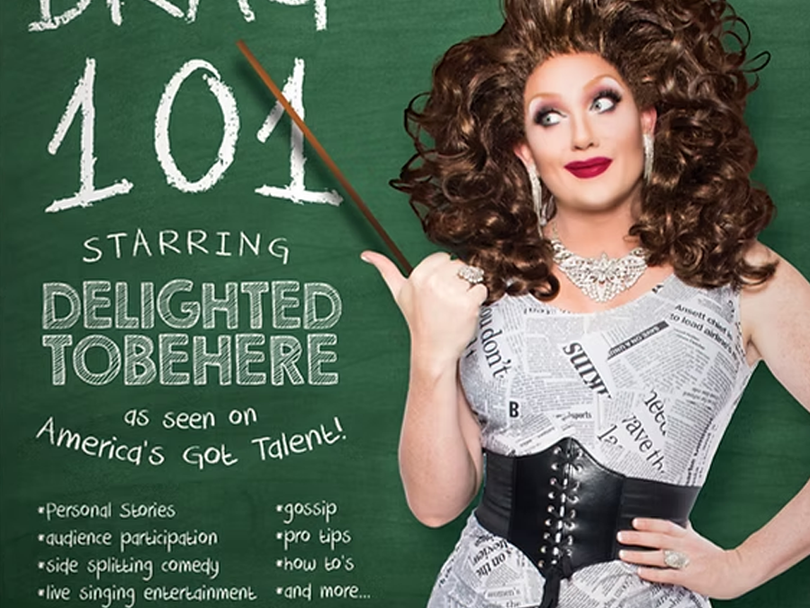 Delighted Tobehere in Drag 101