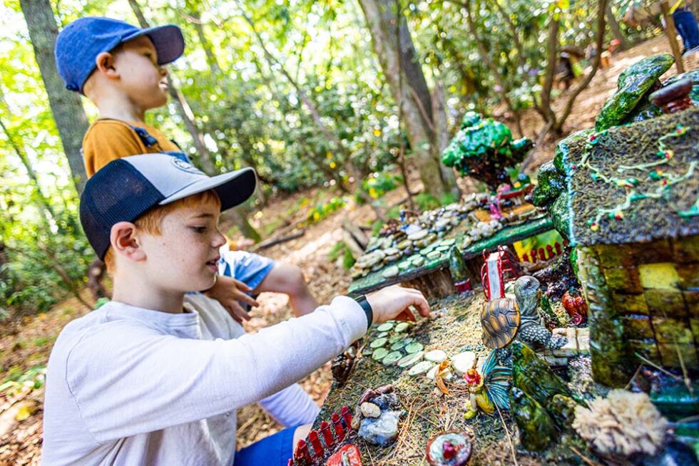 Bullington Gardens Fairy Trail To Hendersonville, NC