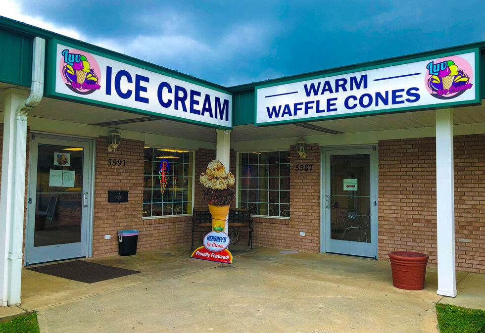 Luv Ice Cream To Hendersonville, NC