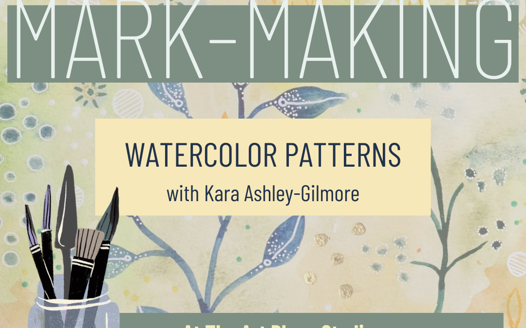Mindful Mark-Making: Watercolor Patterns