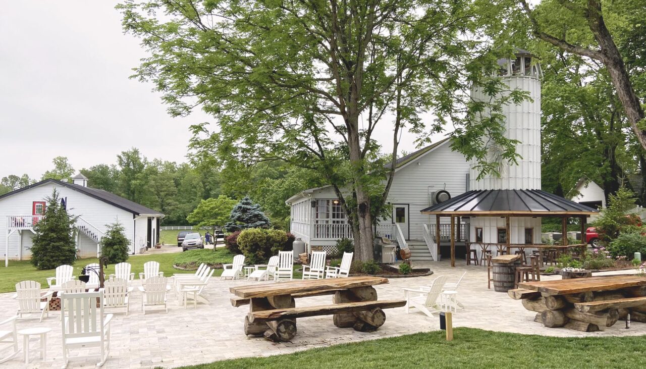 The Silo Cookhouse at Horse Shoe Farm To Hendersonville, NC