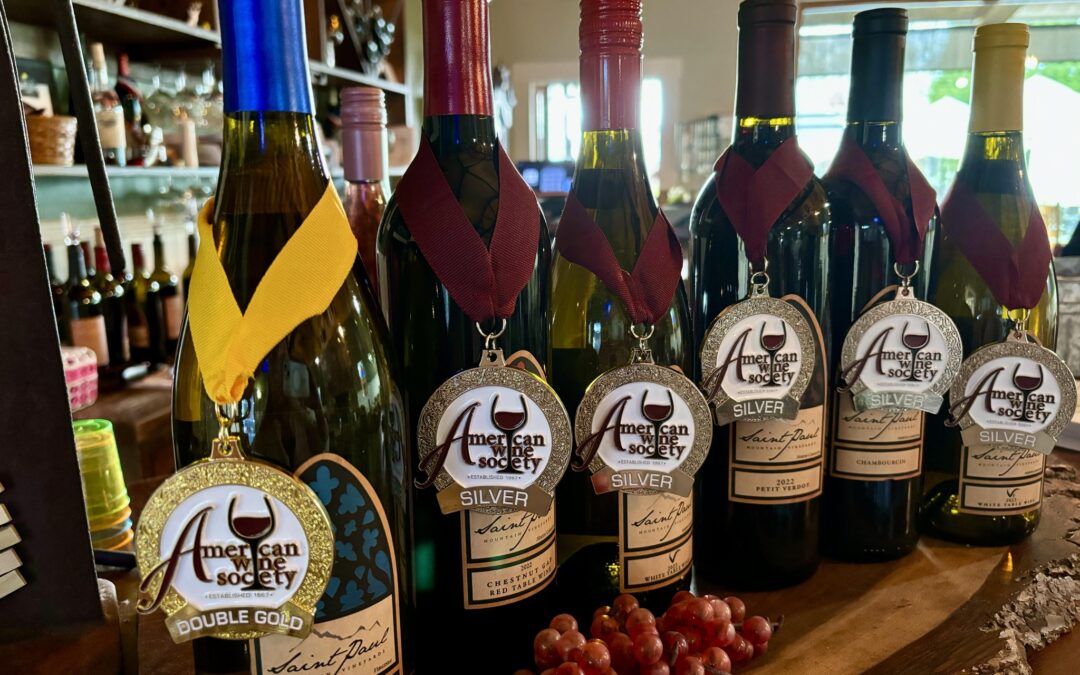 Wine Tastings at Saint Paul Mountain Vineyard
