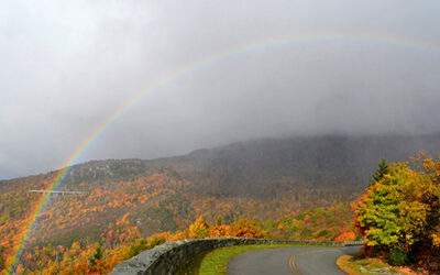 Scenic Drive from Hendersonville to the Blue Ridge Parkway And Back