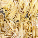 homemade fettuccine pasta