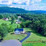 drone view of home