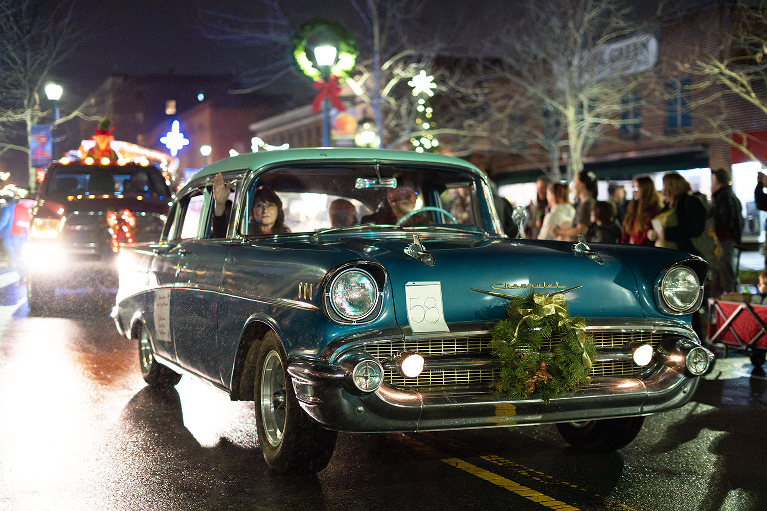 Christmas Parade in Hendersonville, NC