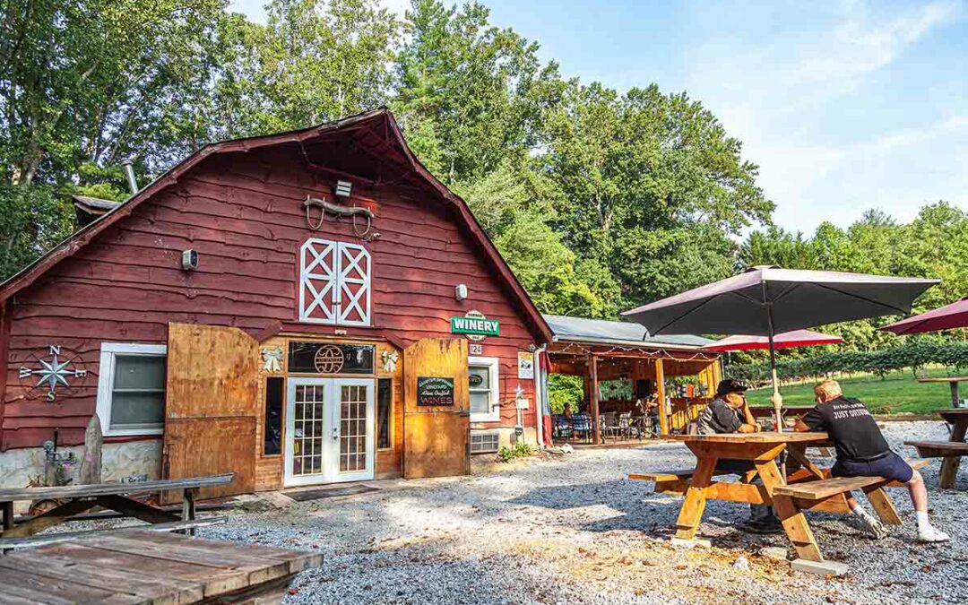 Roots & Dore live music at Sawyer Springs Vineyard
