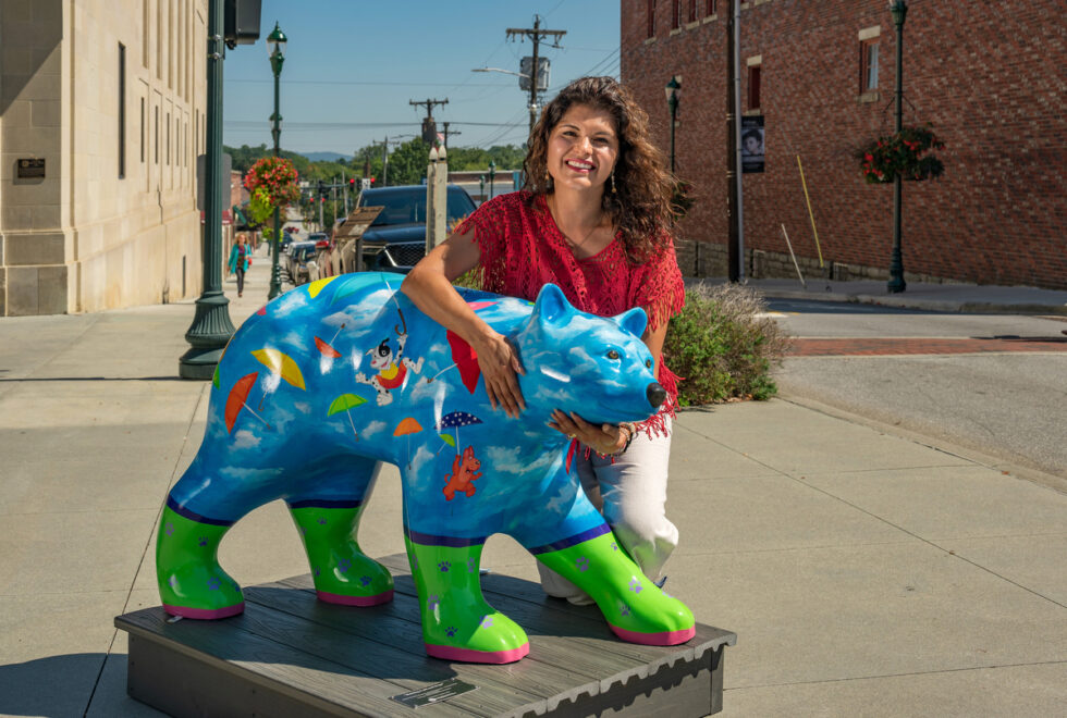 Bearfootin Public Art Walk To Hendersonville, NC